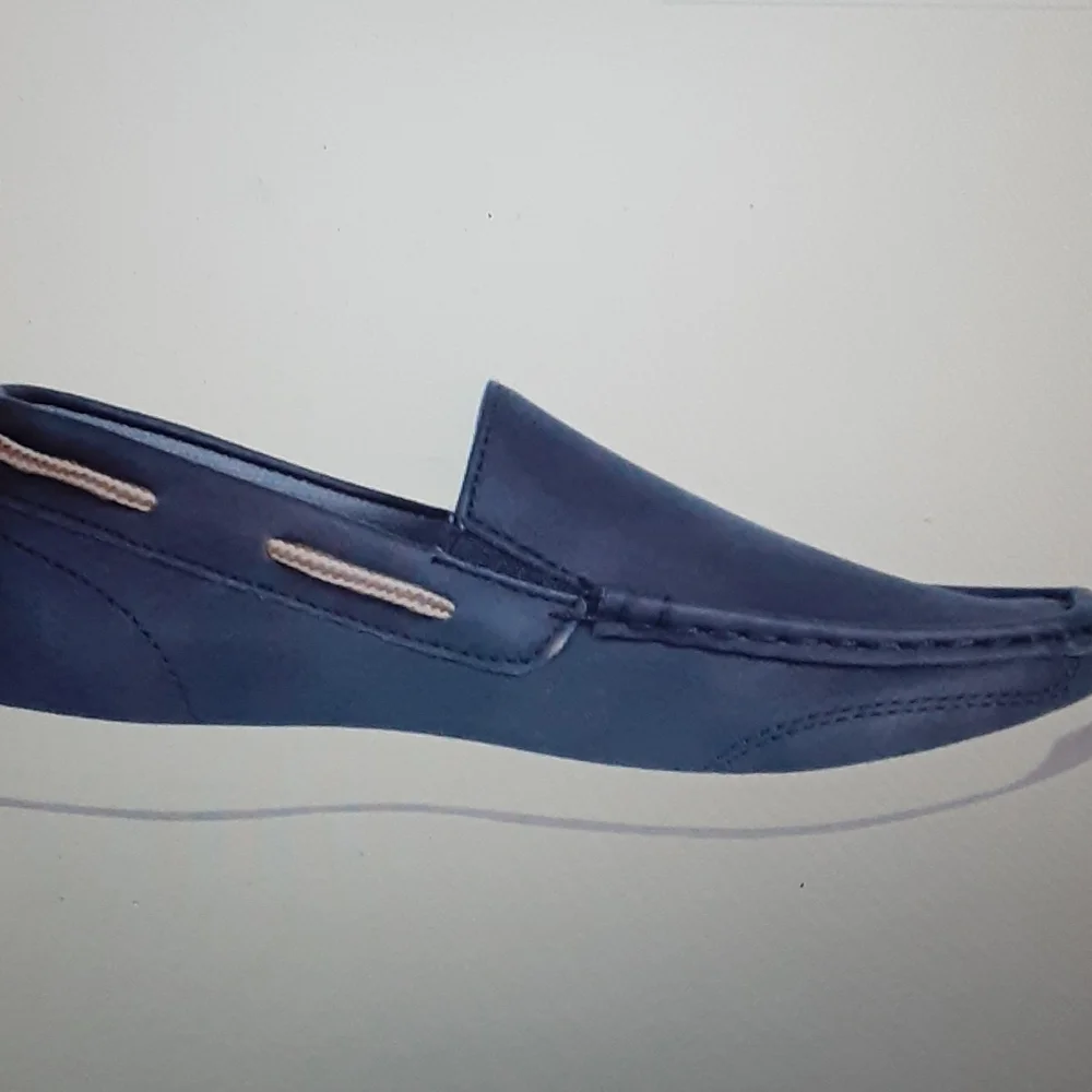 Cherry Popo boys black loafers kids casual boat shoes school dress size 6 …New